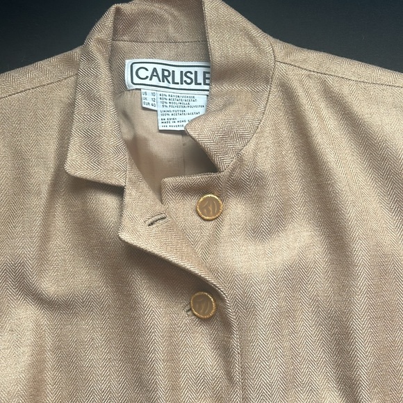 Carlisle luxury golden suit set, size 10. super cute and no stains or tears. - Picture 2 of 5